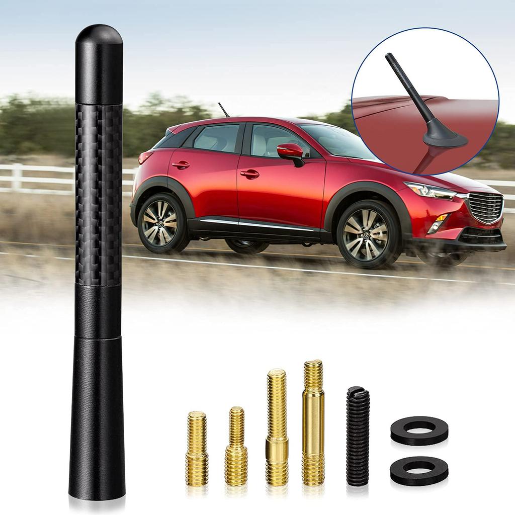 BINGFU Short Antenna for Car AM FM Antenna General Purpose