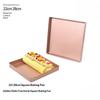 New Square Non-Stick Baking Pan Thickened Carbon Steel Cake Baking Sheet Tray Cookies Pizza Bread Cake Mold Bakeware Tools