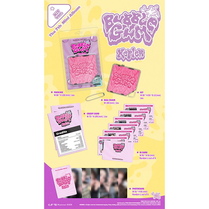 [Předobjednávka] Kep1er - 7. mini album [BUBBLE GUM] KiT ver.