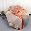1pc Anime Character Cherry Blossom Floral Print Automatic Opening Folding Outdoor Umbrella with 8-Rib Iron Frame - Perfect for Fans, Travelers, D