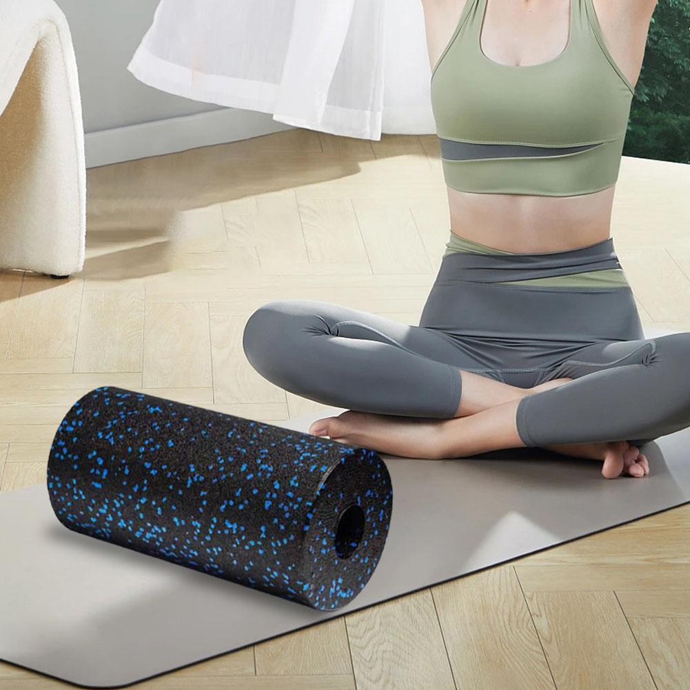 Foam Roller Yoga Column High Density Exercise Roller Multi-Function EPP Hollow Massage Roller Non Slip for Yoga Pilates