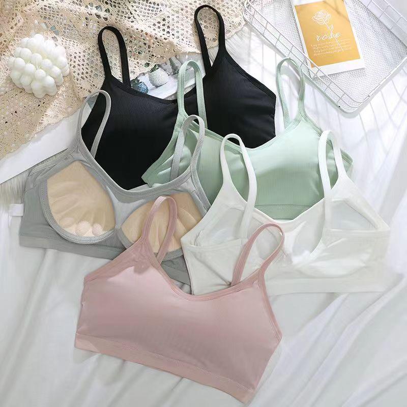 Everyday Cotton Bralette with Removable Pads for Small To Large Busts