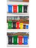240L Outdoor Trash Can with Foot Pedal, Thickened Trailer Ring, and 120L Capacity for Residential Use