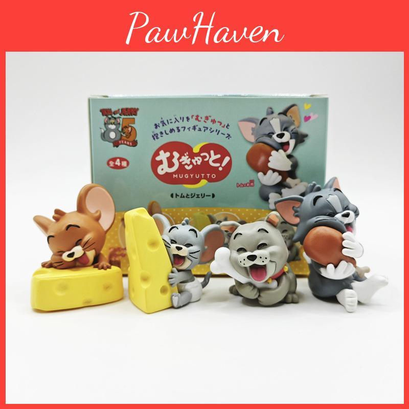 Jerry Tom And Abs Action Figure Model For Car Desktop Decoration Collectors