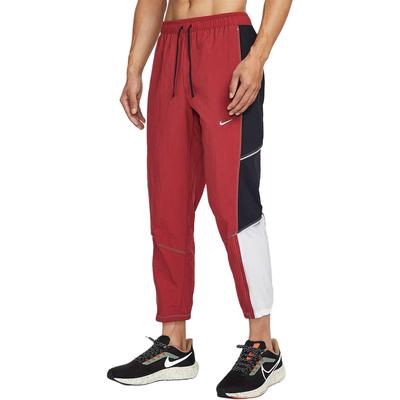 Color Block Simple Lace-Up Mid-Rise Casual Pants Men Bottoms IF2033-613