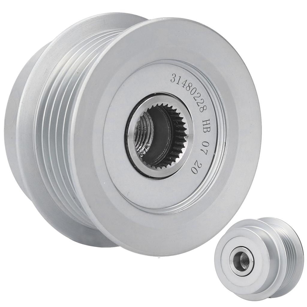 Alternator Pulley 31480228 30644952 Engine Components Fit for V40 V60 V70 V90 S60 S80 S90 XC60 XC90 2.0T 15‑18