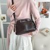 Urban Simple Style Large Capacity Commuter Crossbody Single Shoulder Handbag Retro Fashion Quality PU Crossbody Bag