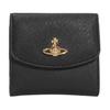 Saturn Logo Snap Wallet Small Women Wallet Black 51150032WS000BBLACK