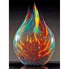 5D DIY Diamond Rhinestone Drawing Full Round Drill Sculpture Kit Diamond Drawing Resin Canvas Decoration for Living Room Bedroom