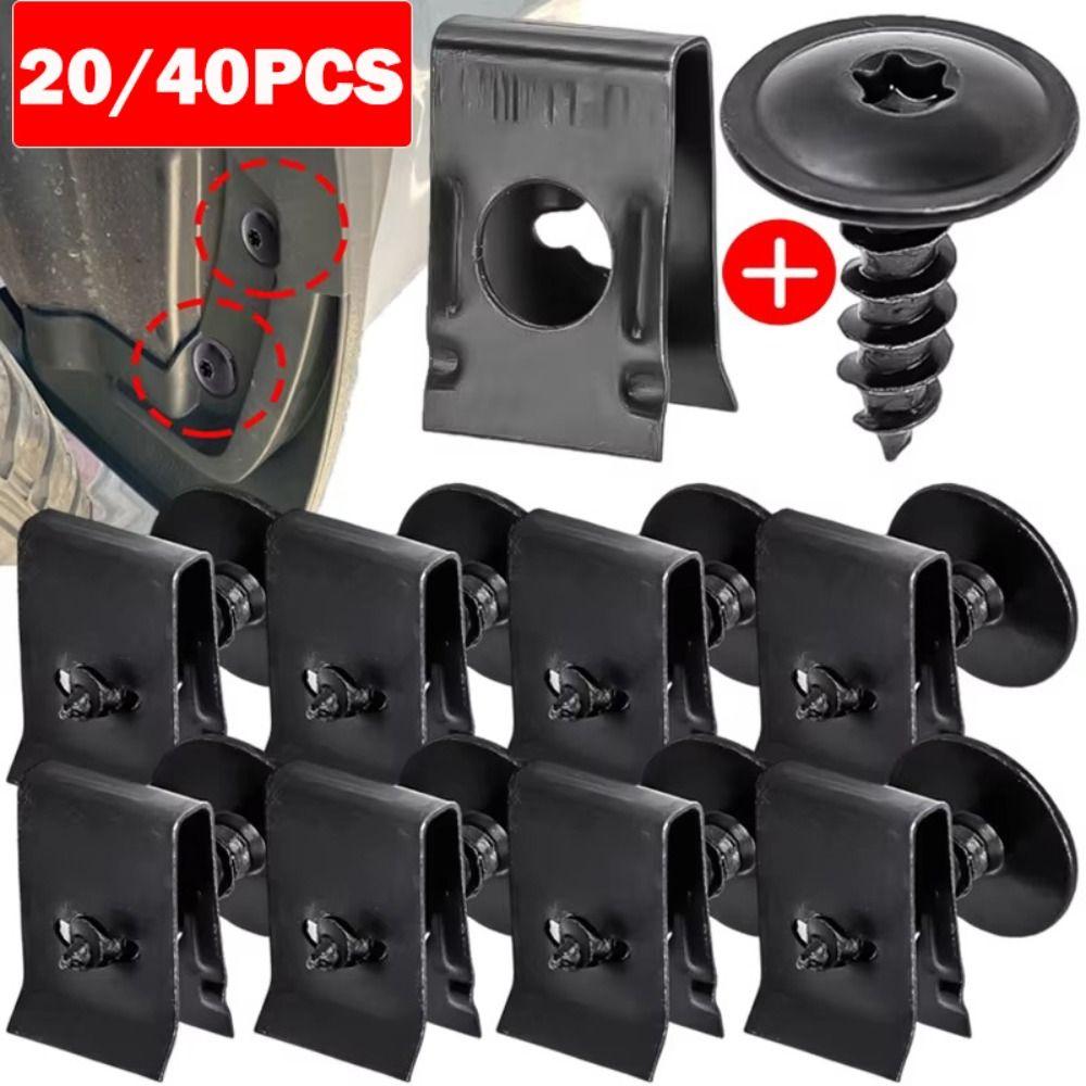 U-shaped Spacers Screw Tapping Fastener Metal Self-Tapping Screws Kit New Screw Buckle