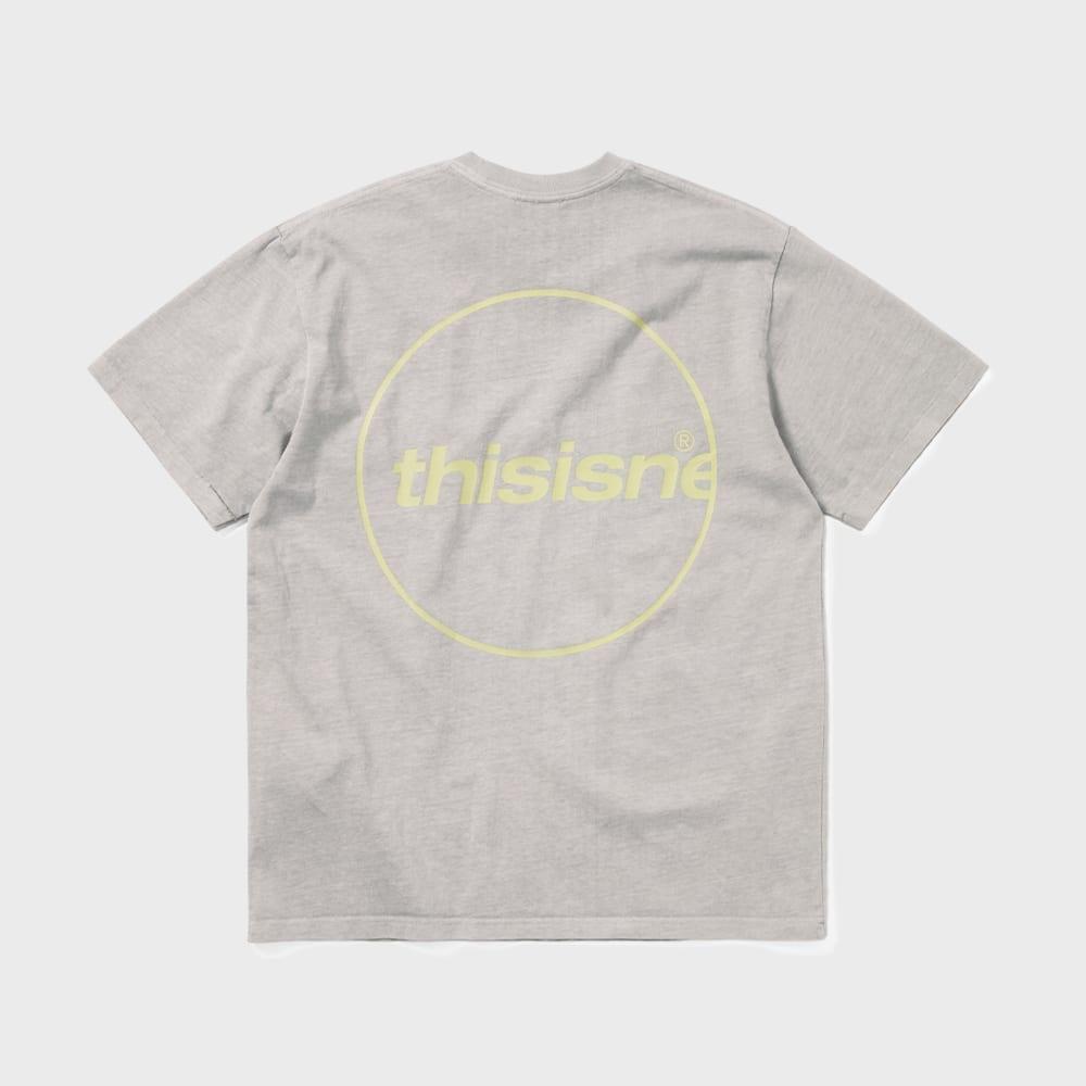 ThIs Is Never That C Logo Tee Grey S