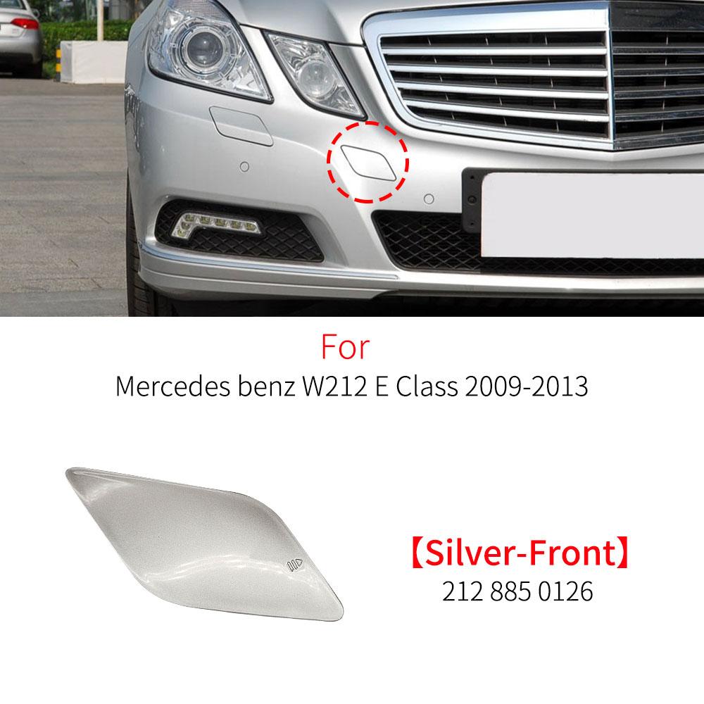 Per Mercedes W212 Auto Paraurti Anteriore Posteriore Gancio di Traino Copertura Tappo Accessorio Nero Per Benz Classe E E200 E230 E250 E300 E350 2009-2012