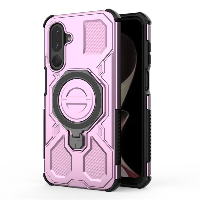 For Samsung Galaxy M36 Case Samsung M36 5G Cover Holder Magnetic Wireless Charging Protective Phone Cases For Samsung M36 Funda