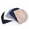 Winter Knitted Beanie Hats For Women Pearls Rhinestone Flower Knit Wool Beanies Ladies Angora Hat