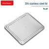 Oulotti 304 Stainless Steel Large Meal Plate Lid