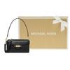 New MICHAEL KORS Fleur Cow Leather Shoulder Bag Small Size Women's Black 32F3G6FC1L
