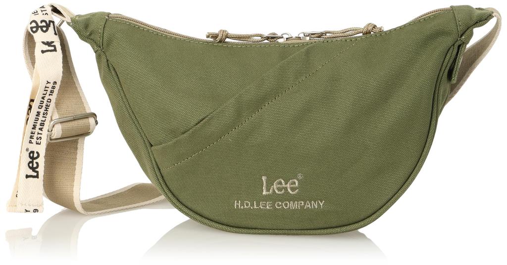 Lee Arcana Cotton Shoulder Large Bag, Lightweight, Multifunctional, Capacity, Khaki, 320-1300, 320-1300-52