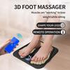 3D Microcurrent Foot Massager Mat - Portable Acupressure Stimulator for Home Travel Pain Relief