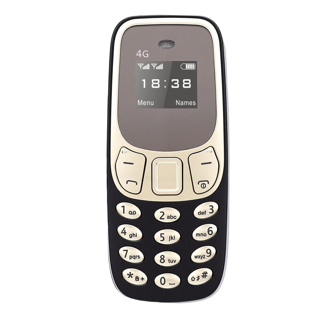 4G LTE Cell Phone Compact Mobile Phone with SOS Key MP3 Call SMS Function Dual SIM Dual Standby