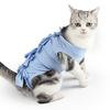 Breathable Cotton Summer Sterilization Suit for Female Cats - Surgical and Weaning Clothes