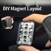 Metal Fidget Slider Push Block Adult EDC Toy - Strong Magnetic Haptic Sensory Stress Relief for ADHD Autism Focus For Adult Gift