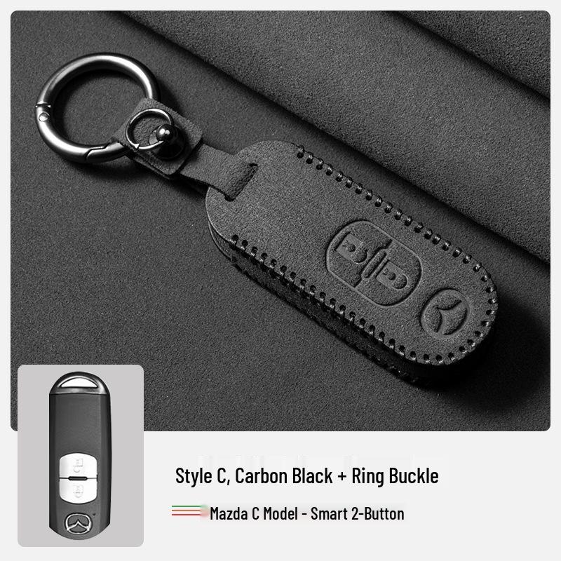 Suede Key Pouches for Mazda 3, Atenza, Axela, CX5, CX4, and Mazda 6 Cases