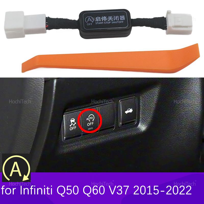 For Infiniti Q50 Q60 V37 2015 2016 2017 2018-2022 Auto Start Stop Engine System Off Eliminator Stop Start Canceller Plug Cable