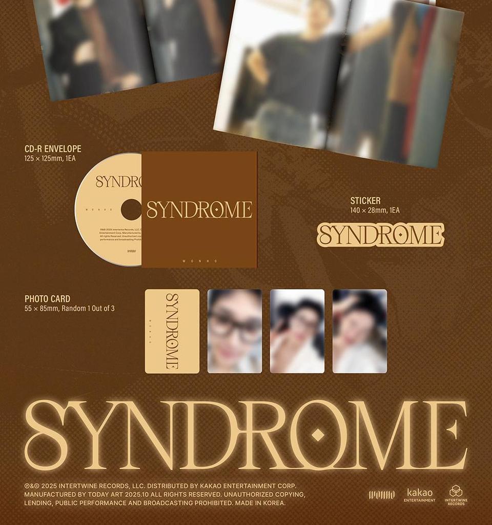 WONHO [SYNDROME] 1st FULL ALBUM