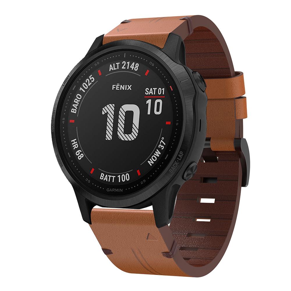 Curea de ceas 20mm cu eliberare rapidă, din piele, pentru Garmin Fenix 7S 6S/6S Pro, curea pentru ceas inteligent pentru Garmin Fenix 5S Plus