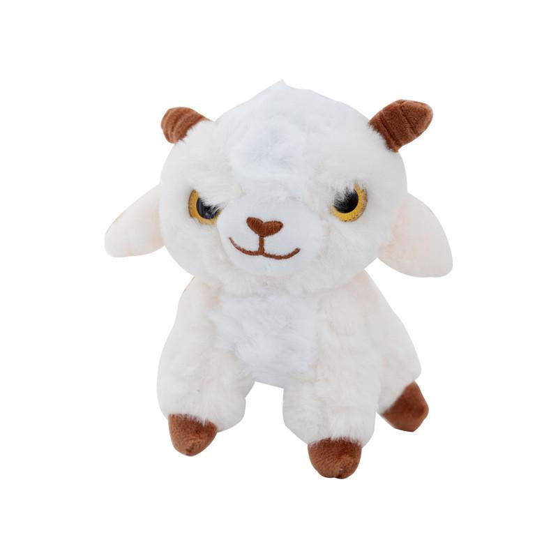 Sheep Plush Keychain With Large Eyes For Backpack And Gift Collectors