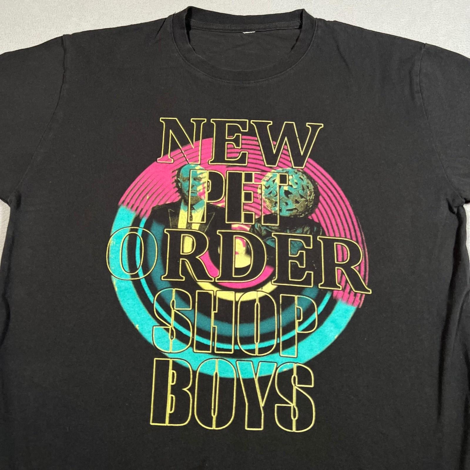 New Order Pet Shop Boys Concert T Shirt The Unity Tour Dates North America 2022 Unisex T-Shirt S