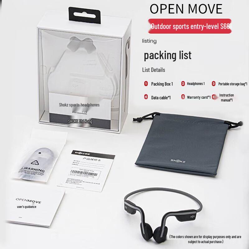 SHOKZ OpenMove Bone Conduction Sport Headphones