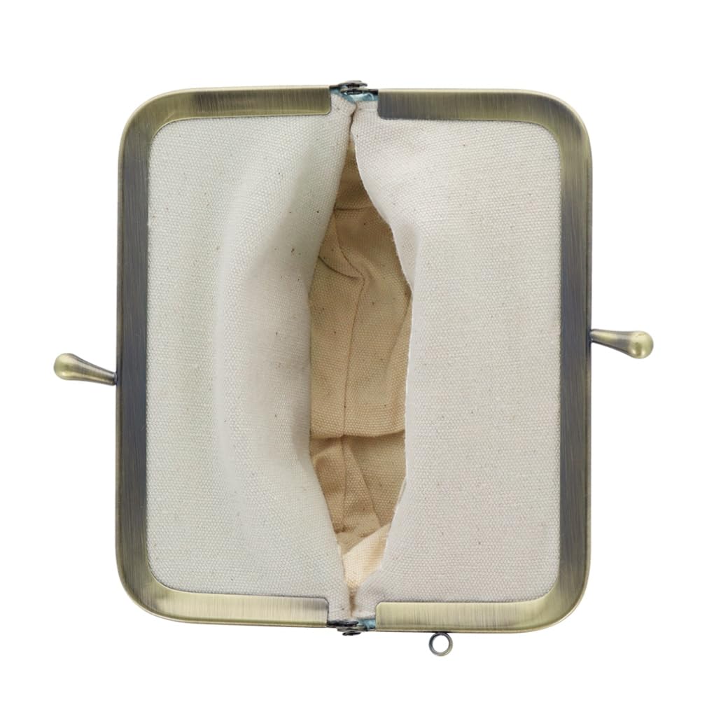 Sunstar Stationery Chiikawa Mini Pouch with Embroidered Momonga Used S2323613 Clasp, & Bookstore,