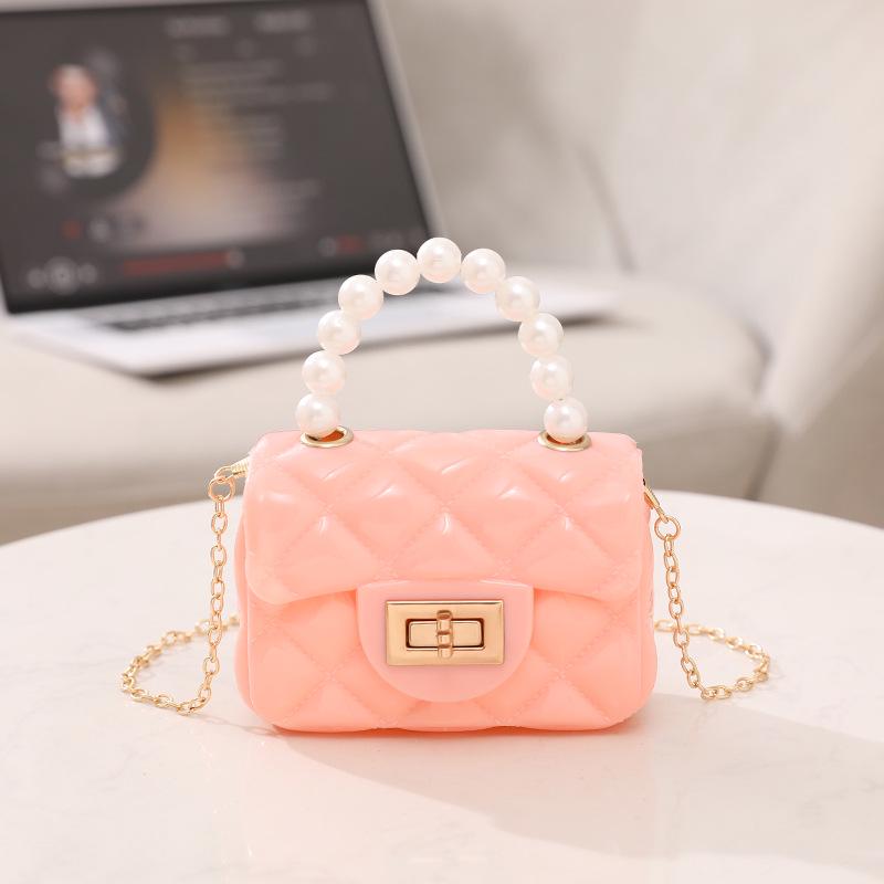 2024 Pearl Jelly Mini Bag: Ladies' Cross-Body, Handheld & Lipstick Pouch