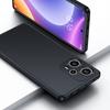 BIAZE Phone Case for Redmi Note12Turbo, Redmi Note12Turbo Full Protection Shockproof Ultra-Thin Heat Dissipation Frosted Liquid Soft Case JK298 Black