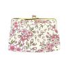 (N0111-5) Uni Textile Made in Japan Futakoshi Chirimen Japanese Pattern Trapezoid Coin Purse/Cosmeti