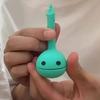 Electronic Musical Tadpole Toy Cute Keychain Sensory Instrument with Funny Sounds & Light Portable Travel Fidget Toy for Kids Stocking Stuffer