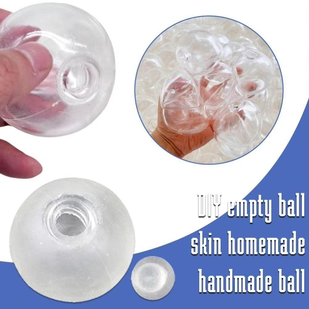 Slow Rebound DIY Empty Ball Skin Soft TPR Handmade Ball Skin Adults Beginners