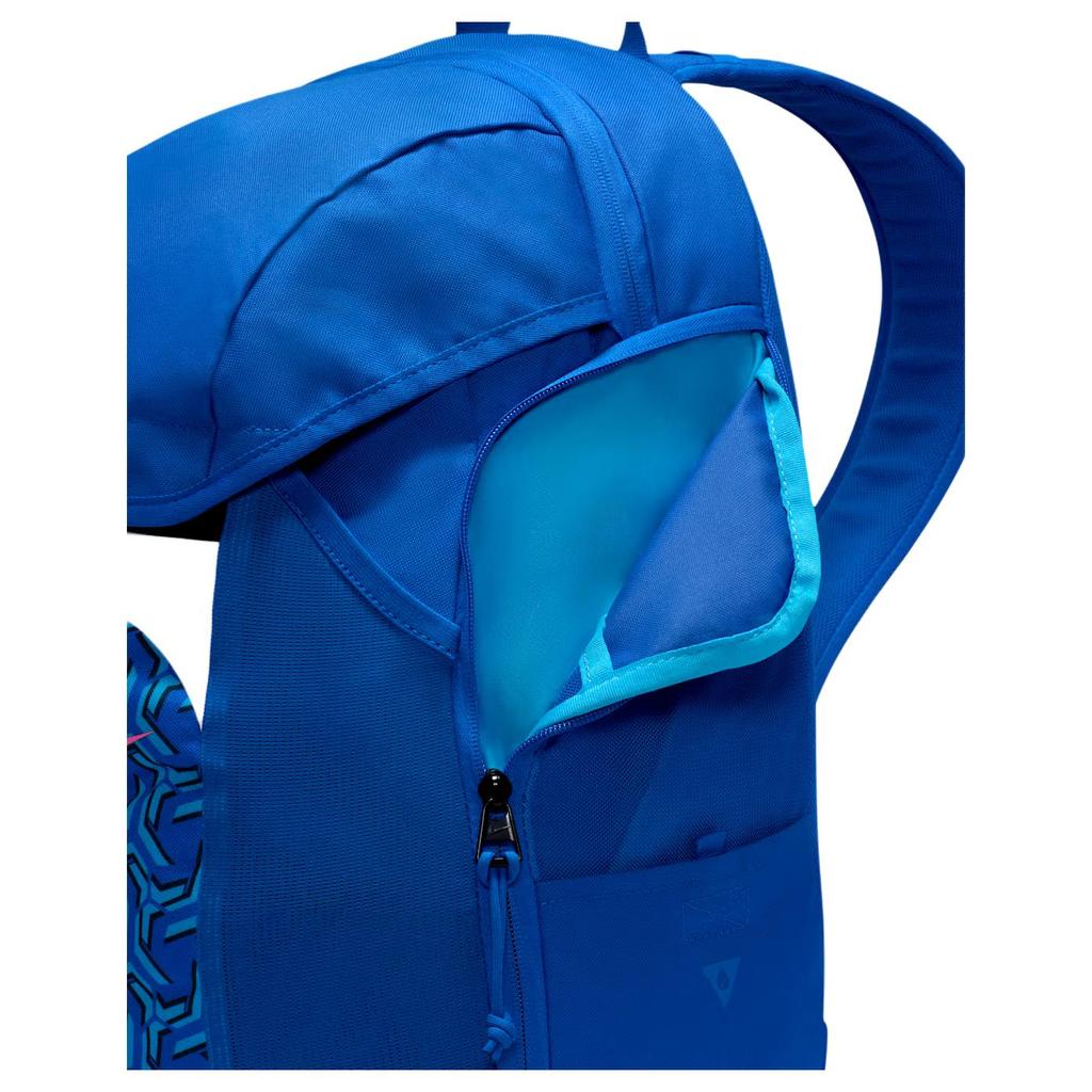 Nike Academy 30L Sports Pattern Printed Polyester Nylon Backpack Unisex Backpack Racing-Blue Light-Blue Pink DV0761-458