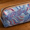 Soft Touch Pencil Case Chinese Style Stationery Case Retro Makeup Brush Bag  Students