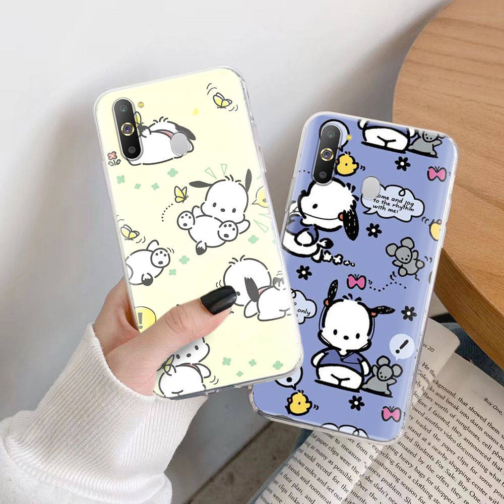 

Чехол Pochacco Dog TPU для iPhone XR 7 8 14 15 11 12 13 X XS Pro Max Xiaomi Redmi 13C Note 9 Samsung A22 S23 S24 Ultra Plus VIVO