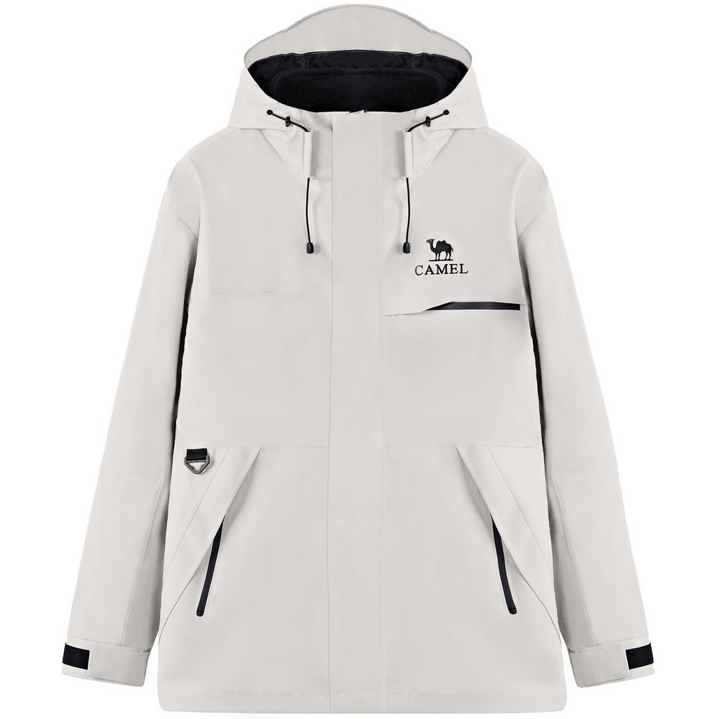 CAMEL All weather Abrasion Resistant Water Repellent Windproof Thermal Windbreaker Jacket Unisex W34CATG603