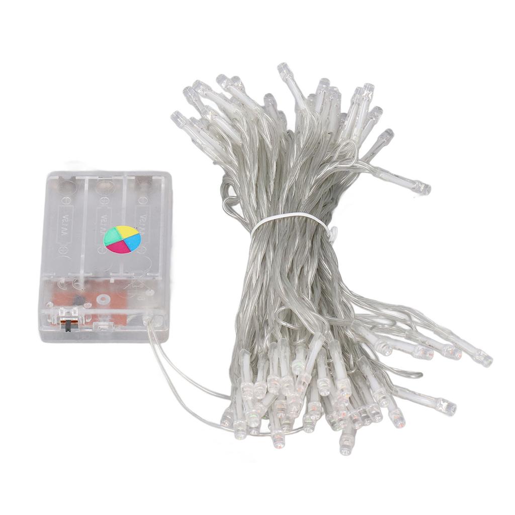 LED Outdoor String Lights Soft Lighting Safe Flexible Colorful String Lights Decor for Christmas