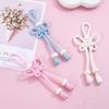 Diy Bag Charm Handmade Butterfly Braided Rope Keychain  Bag Pendant Jewelry Diy Colorful Handbag Hanging Dec Key Holder