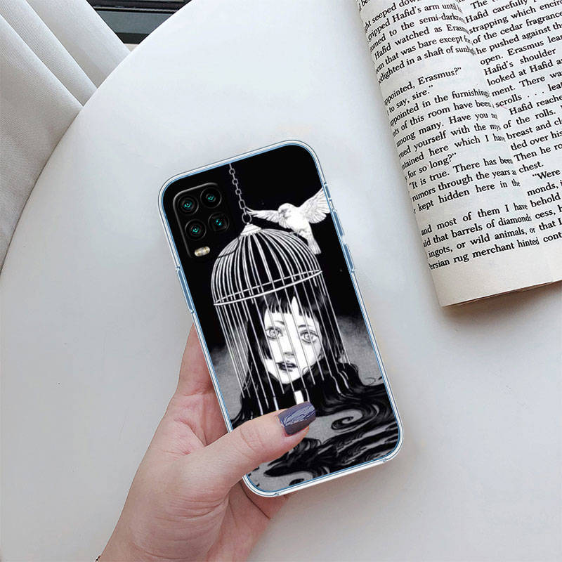 IR15 Junji Ito Tomie Case for Motorola E22S E7 G6 G7 G8 G9 Plus Power Play G10 G20 G04 E30 E40 E22 E20 E13 E15 G22 G23 G05 G75 G35 G55