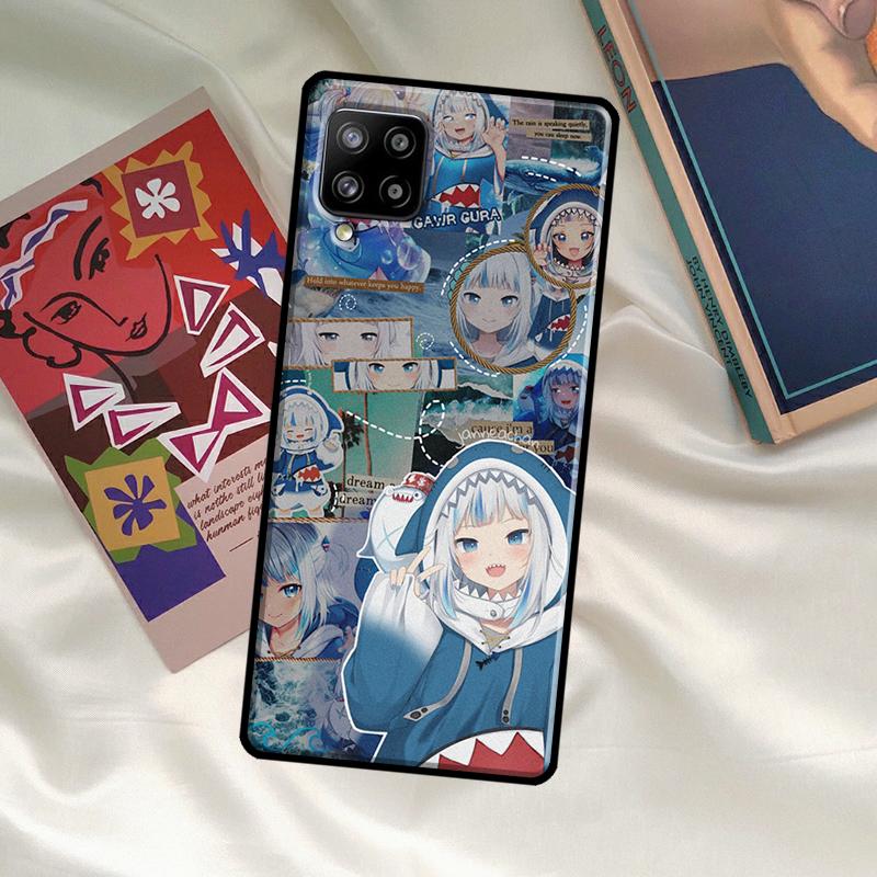 Gawr Gura Hololive Girl Case For Samsung Galaxy A54 A06 A05 A16 A26 A36 A56 A53 A32 A52 A33 A13 A55 A35 A15 A14 A34