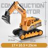 4 Styles Inertia Engineering Car Toy Plastic Excavator Model Tractor Toy  Children Gift