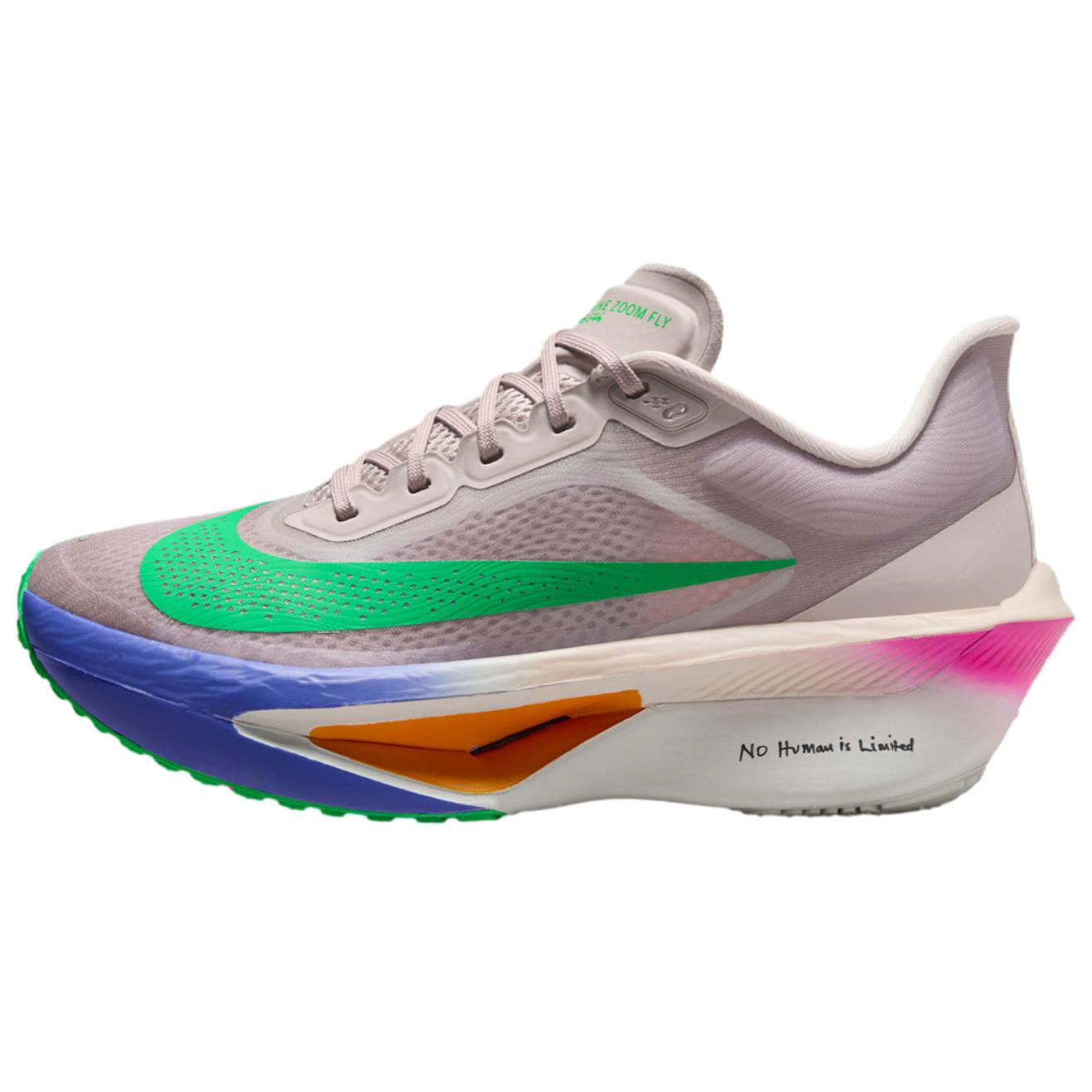 Nike Zoom Fly 6 Breathable Support Marathon Running Shoes Women s Light Purple Green IM6367-600 40