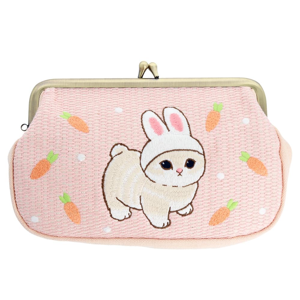 Канцтовары Sunstar mofusand Пенал с вышитой застежкой и дизайном с кроликом, S2323680