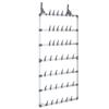 VidaXL Hanging Shoe Rack Silver 66x13x139 Cm 344372